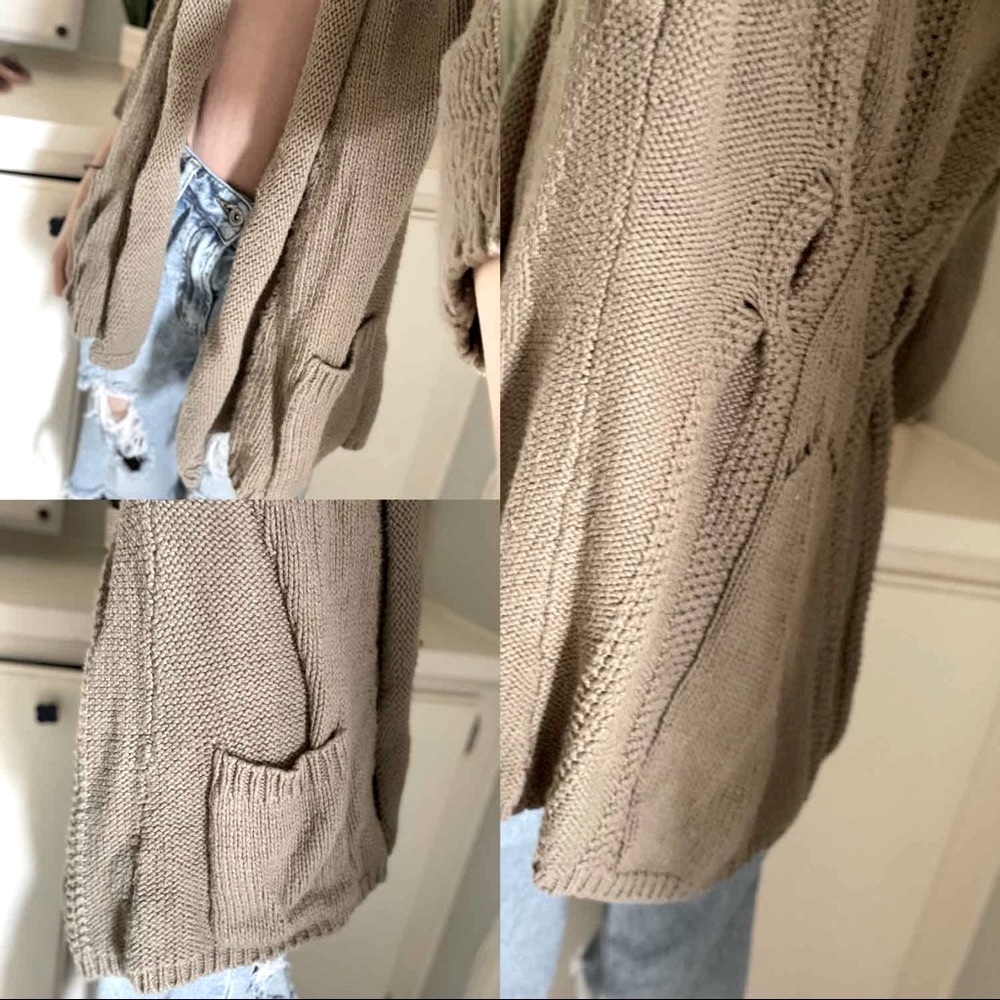 Anthropologie - Angel of the North Open Cardigan